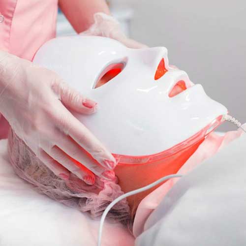 masca de fata led terapia